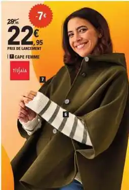 E.Leclerc Cape Femme offre