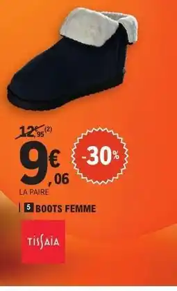 E.Leclerc BOOTS FEMME offre