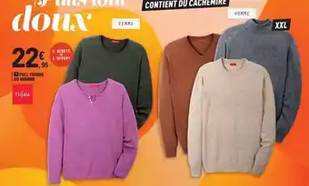 E.Leclerc Pull Femme ou Homme offre