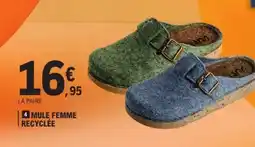 E.Leclerc Mule Femme Recyclée offre