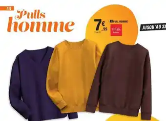 E.Leclerc Pulls homme offre