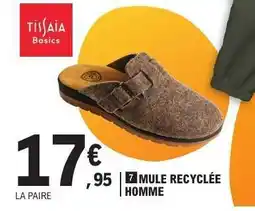 E.Leclerc Mule Recyclée Homme offre