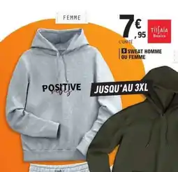 E.Leclerc Sweat Homme ou Femme offre