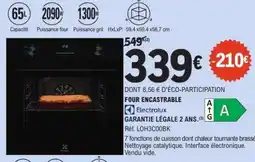 E.Leclerc FOUR ENCASTRABLE Electrolux offre