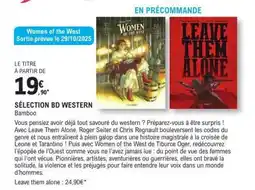 E.Leclerc Women of the West offre