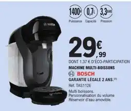 E.Leclerc MACHINE MULTI-BOISSONS offre