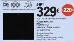 E.Leclerc PLAQUE INDUCTION Electrolux offre