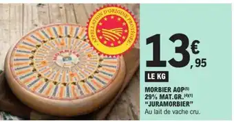 E.Leclerc Morbier Aop offre