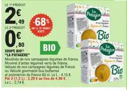 E.Leclerc Soupe Bio La Potagère offre
