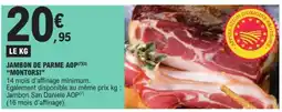 E.Leclerc Jambon De Parme Aop offre