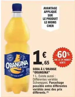 E.Leclerc Soda à l'orange 'Orangina' offre