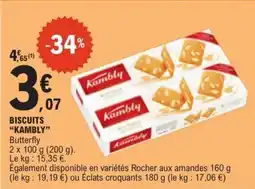 E.Leclerc Biscuits Kambly offre