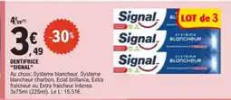 E.Leclerc Dentifrice Signal offre