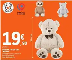 E.Leclerc PELUCHE 100 CM ENV. 'KIDWAY' offre
