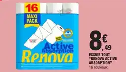 E.Leclerc ESSUIE TOUT RENOVA ACTIVE ABSORPTION offre