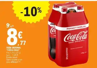 E.Leclerc SODA ORIGINAL COCA-COLA offre