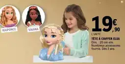 E.Leclerc TÊTE À COIFFER ELSA offre