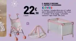 E.Leclerc COFFRET 3 ACCESSOIRES offre