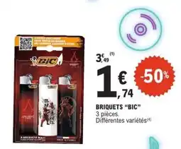 E.Leclerc Briquets BIC offre