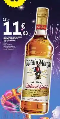 E.Leclerc Captain Morgan Original Spiced Gold offre