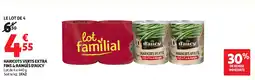 Auchan D'AUCY Haricots verts extra fins & rangés offre