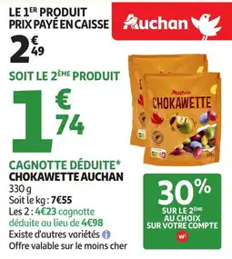 Auchan AUCHAN Chokawette offre