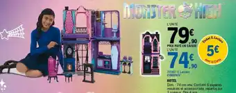 E.Leclerc Monster High Hôtel offre