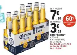 E.Leclerc BIÈRE CORONA offre