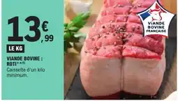 E.Leclerc Viande bovine roti offre