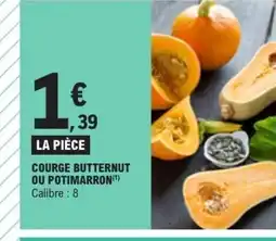 E.Leclerc Courge butternut ou potimarron offre