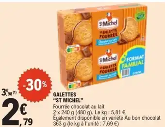 E.Leclerc ST MICHEL Galettes offre