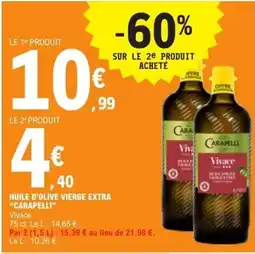 E.Leclerc CARAPELLI Huile d'olive vierge extra offre