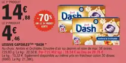 E.Leclerc DASH Lessive capsules offre