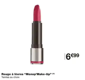 Monoprix Monoprix rouge à lèvres offre