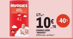 E.Leclerc HUGGIES Changes bebe offre