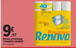 E.Leclerc RENOVA Papier hygienique offre