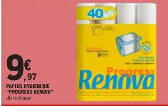 E.Leclerc RENOVA Papier hygienique offre