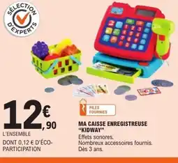 E.Leclerc KIDWAY Ma caisse enregistreuse offre