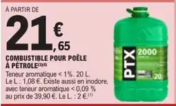 E.Leclerc Combustible pour poêle à pétrole offre