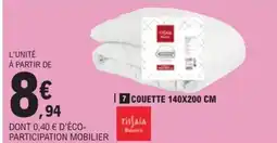 E.Leclerc Couette offre