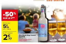 Carrefour DELIRIUM Bière Blonde Belge Tremens offre