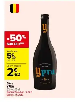Carrefour YPRA Bière offre
