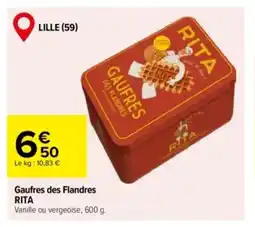 Carrefour RITA Gaufres des Flandres offre