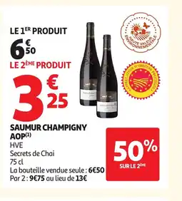 Auchan Saumur champigny aop offre
