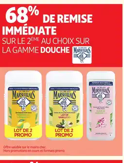 Auchan DOUCHE Sur la gamme offre