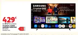 Auchan SAMSUNG TV LED 55"/140CM TU55U7005 offre