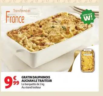 Auchan Gratin dauphinois auchan le traiteur offre