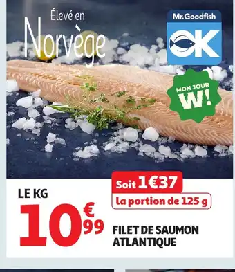 Filet de saumon atlantique