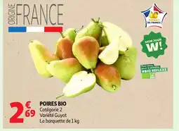 Auchan Poires bio offre