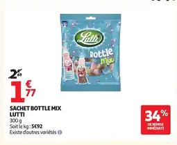 Auchan LUTTI Sachet bottle mix offre